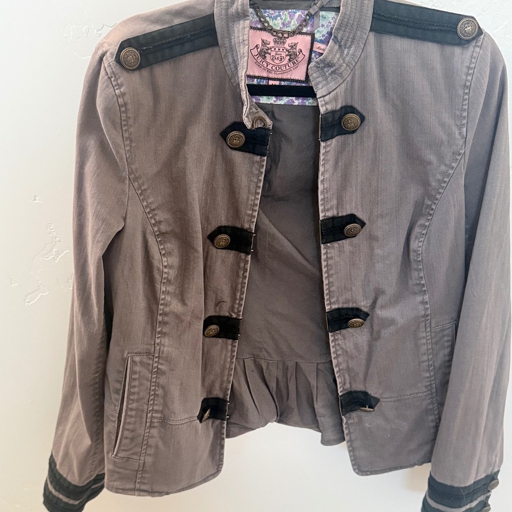 Juicy vintage military jacket